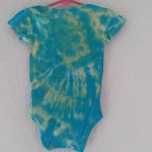 Homemade baby tie dye 3-6 months